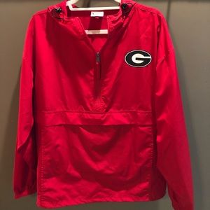 Georgia Rain Jacket/ Windbreaker Pullover.